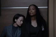 Nicole Pacent as Rebecca Wilson and Aisha Tyler as Dr. Tara Lewis in Criminal Minds: Evolution, episode 5, season 17 streaming on Paramount+.