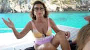 Claudia Obert verbringt mit Freunden und Familie einen Urlaub auf Ibiza.