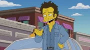 Ist nicht der Einzige, der ein großes Problem damit hat, dass Marge anfängt, Leute für Geld herumzufahren: Christopher Lloyd ...