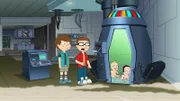 Snot (l.), Steve (2.v.l.)