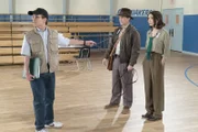 (v.l.n.r.) Adam Goldberg (Sean Giambrone); Matt Bradley (Shayne Topp); Jackie Geary (Rowan Blanchard)