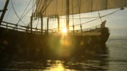 The reconstruction of SinopD. This ancient merchant ship was sailing in the Black Sea around 1500 years ago at the tail end of the Roman Empire.