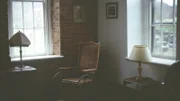Interior view of a wheelchair with no one sitting in it. As seen on Trave Channel's Portals To Hell.