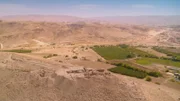 Jordanien - Der ausgegrabene Palast in Tall el-Hammam.