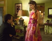 Brick Heck (Atticus Shaffer) and his girlfriend Cindy (Casey Burke) ready for the prom
