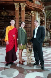 (v.li.): Nicolas Gattoni, Konstanze Breitebner, Gedeon Burkhard.