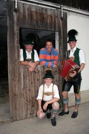 Willi mit der Familie Thaler