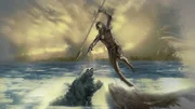 In Europa gibt es mehrere Helden-Sagen, in denen tapfere Ritter böse Drachen töten. Zu den frühesten gehört die Sage von Siegfried und dem Drachen Fafnir.