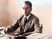 Albert Speer - Hitlers Lieblingsarchitekt und Rüstungsminister (kolorierte Aufnahme)