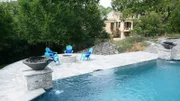 The Gillig family is looking forward to all the memories they will be make in their own backyard as seen on Pool Kings. AFTER 5 (exterior, after)