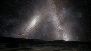 In einigen Milliarden Jahren wird sich unser Himmel verändern. Die Milchstraße wird mit unserer Nachbargalaxie Andromeda kollidieren.