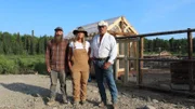 L-R: Matt, Marty, und Misty Raney in Moose Mayhem.