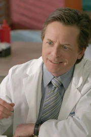 Michael J. Fox (Dr. Kevin Casey).