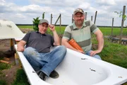 Marco (l.) und André