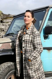 Titelmotiv Franka Potente als Kriminalautorin Solveig