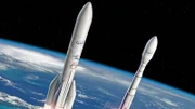 Ariane 6 und Vega-C im Erdorbit – so oder so ähnlich könnte die nächste Generation europäischer Trägerraketen aussehen.