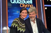 Team "Messner": Diane Messner (l.) und Reinhold Messner (r.).