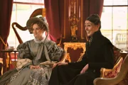 l-r: Ann Walker (Sophie Rundle), Anne Lister (Suranne Jones)
