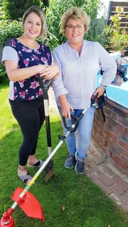 Nadine (l.) und Brigitte