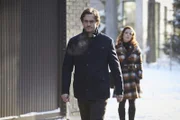 TOP CRIME - 1A TV NELLA FOTO: HUGH DANCY (WILL GRAHAM) E LARA JEAN CHOROSTECKI (FREDDIE LOUNDS)