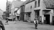 Ein Eckernförder Verkehrspolizist im Jahr 1948.