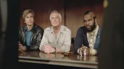 Leutenant Templeton Peck; Spitzname: Face Man (Dirk Benedict), Colonel John Smith; Spitzname: Hanniball (George Peppard), Sergant Bosco Baracus; Spitzname: B.A. (Mr. T)