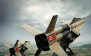 North Korean missiles.