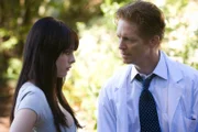 Machine" -- Pictured: (l-r) Alessandra Torresani as Zoe Graystone, Eric Stoltz as Daniel Graystone -- Syfy Photo: Eike Schroter