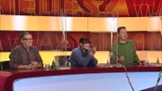 "Was gibt es Neues?", Die kuriosesten Fragen, die witzigsten Antworten, die verrücktesten "Dinge der Woche" und viel Spaß mit Oliver Baier und seinen Gästen. Im Bild (v.li.): Gerold Rudle, Eva Maria Marold, Alex Kristan.