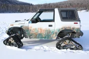 The finished all-terrain Tracker.