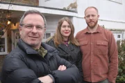 V.l. Mark Miller, Beck und Rob