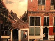 Glass Art The Little Street, Vermeer