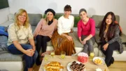 V.l.: Sandra, Raquel, Nina, Lisa, Kandidatin Lam Vy