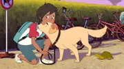 Hunde verboten? Ab sofort sind keine Hunde mehr am Müggeldorfer Strandbad erlaubt. Auch Josefines Hund Anton muss draußen warten.