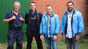 v.li.n.re.: Dieter, Sohn Björn, Otto Schulte und Sükrü Pehlivan