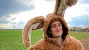 Checker Julian als Osterhase