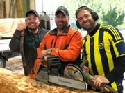 V.l.: Henrik, Jörg und Claus