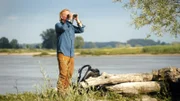 Andreas Kieling im UNESCO-Biosphärenreservat Flusslandschaft Elbe-Brandenburg.