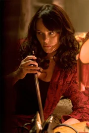 Sky" -- Pictured: Polly Walker as Clarice WIllow -- Syfy Photo: Eike Schroter