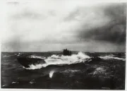 Deutsches U-Boot im Atlantik ca. 1942