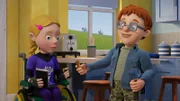 Während ihrer Ermittlungen stoßen Norman und Hannah auf ein Büschel Fuchshaare.