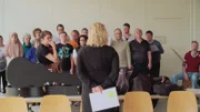 Chor und Schauspielerin Susanne Kunz.