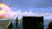 1988 in Ramstein: Eine Flugschau hätte ein Fest werden sollen, das tragisch endet: Bei einer folgenschweren Kollision in der Luft stoßen zwei Maschinen zusammen. Ein Flugfehler des Piloten ist hier die Ursache.