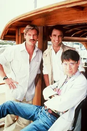 v.li.: Cody (Perry King), Nick (Joe Penny) und Murray "Boz" (Thom Bray)