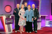 v.li. Bodo Bach, Enie van de Meiklokjes, Florian Weber, Alice Hoffmann und Guido Cantz.