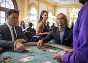 (v.l.n.r.) Frankie Bolton (Steve Valentine); Kensi Blye (Daniela Ruah); Marty Deeks (Eric Christian Olsen)