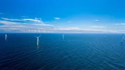 Hywind Scotland vor der schottischen Ostküste ist der erste schwimmende Offshore-Windpark der Welt.