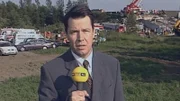 Peter Kloeppel berichtet live vom Unfallort.