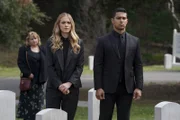 Ellie Bishop (Emily Wickersham, l.); Nick Torres (Wilmer Valderrama, r.)