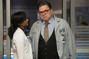 -- "Theseus' Ship" Episode 213 -- Pictured: (l-r) Mekia Cox as Robyn Charles, Oliver Platt as Daniel Charles --